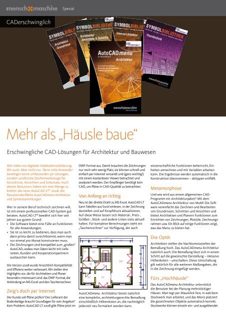 Autodesk - Mensch und Maschine