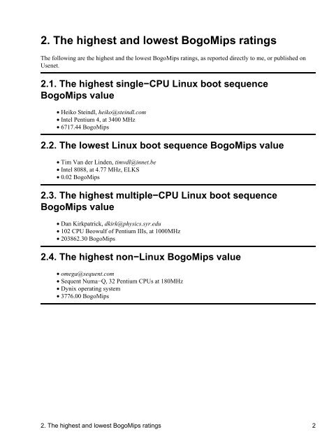 Bogomips mini-Howto - Directory UMM