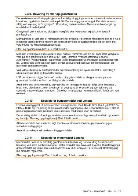 kommunedelplan knarvik-alversund 2007-2019 vedteken av ...