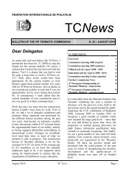 TCNews N. 22 - Thematic Philately Commission