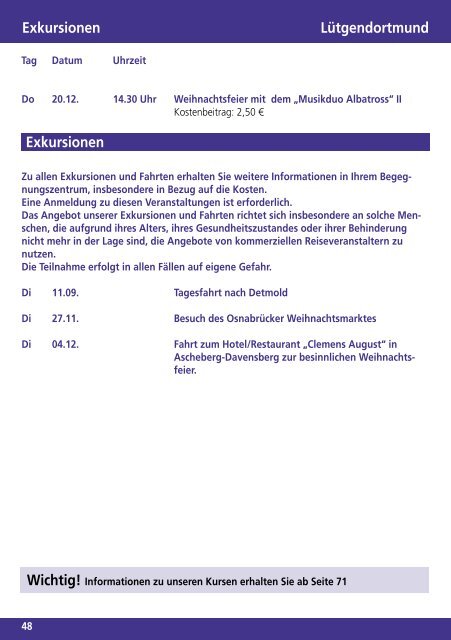 Programm Juli bis Dezember 2012 - Dortmund.de