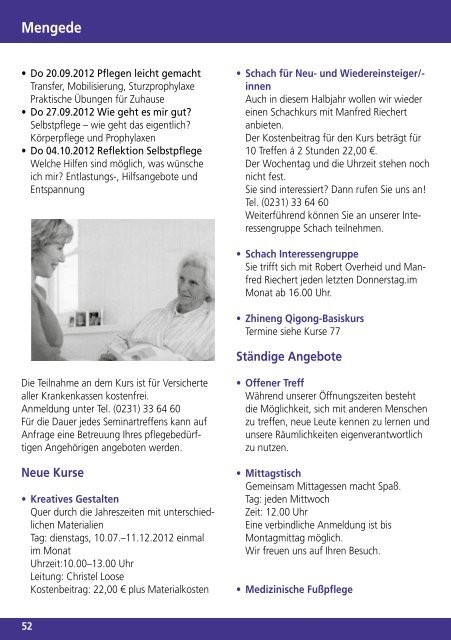 Programm Juli bis Dezember 2012 - Dortmund.de