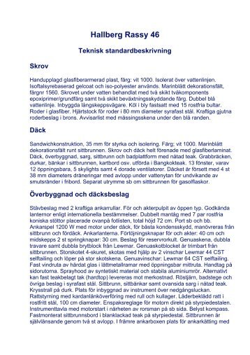 HR 46 Teknisk beskrivn original