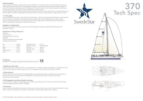 secifications swedestar 370 en.pdf - Gea Marine