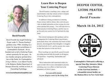 David Frenette - Contemplative Outreach