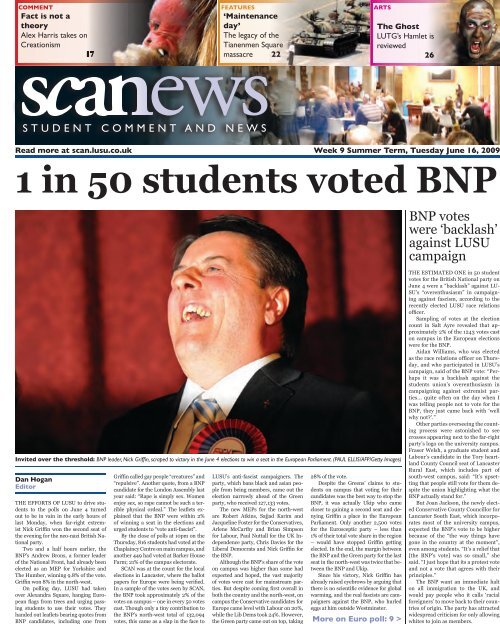 1 in 50 students voted BNP - Scan - Lusu