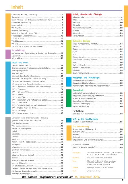 programm 2010 | halbjahr 02 vhs.dortm und.de - VHS Dortmund ...