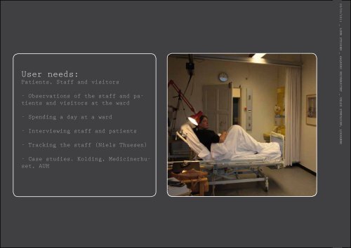 Design parameters for lighting hospital wards - VBN - Aalborg ...