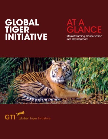 AT A GLANCE GLOBAL TIGER INITIATIVE