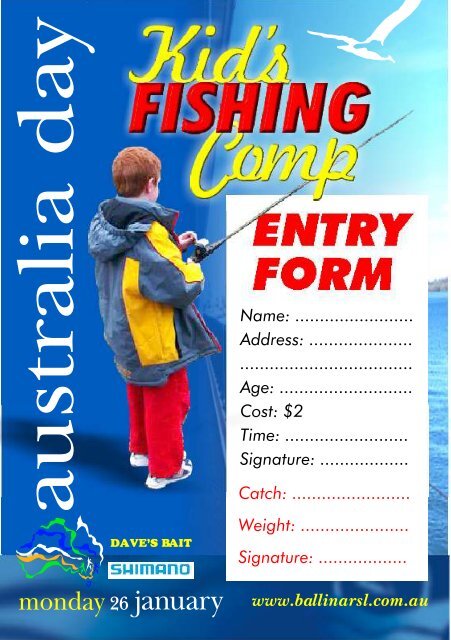 Australia Day Kids Fishing entry form.pdf - Ballina RSL Club