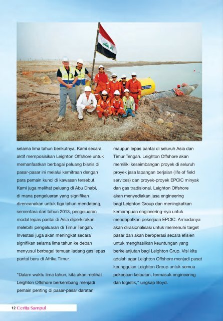 ISSUE 4 Majalah Leighton Asia, India and Offshore 2012