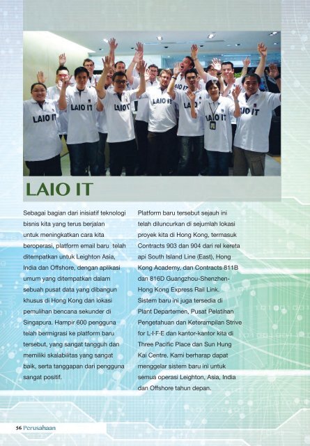 ISSUE 4 Majalah Leighton Asia, India and Offshore 2012