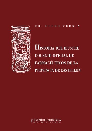 historia del ilustre colegio oficial de farmacÃ©uticos de la provincia de ...