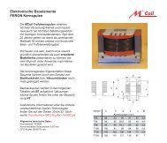 Trafokern - Mundorf EB GmbH