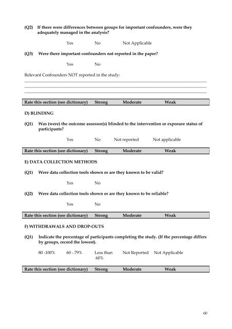 Unit Eight: Principles of Critical Appraisal - Cochrane Public Health ...