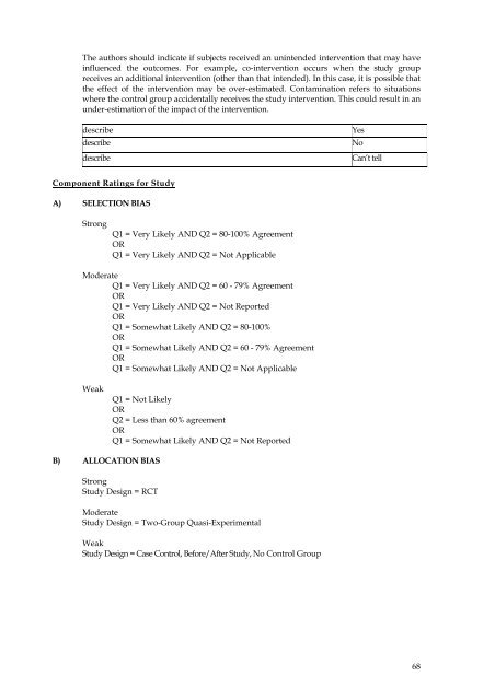 Unit Eight: Principles of Critical Appraisal - Cochrane Public Health ...