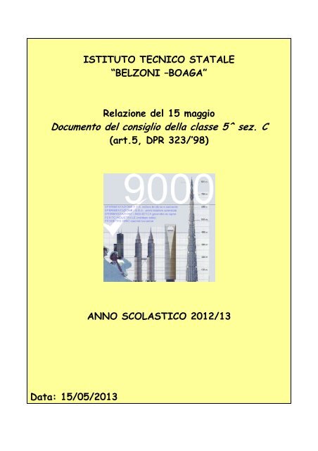 Download - Istituto Tecnico Statale Belzoni Boaga