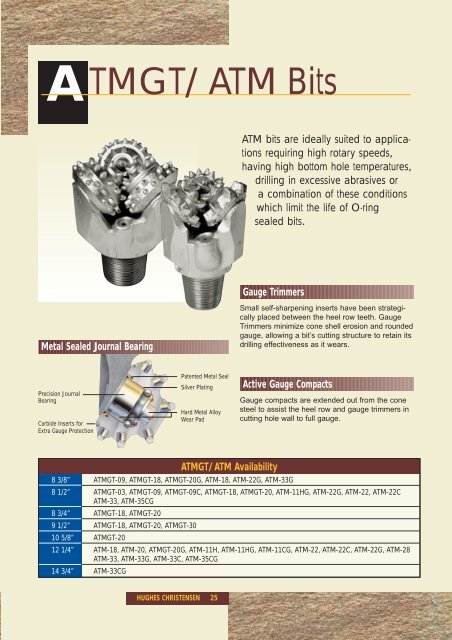 Hughes Christensen Drill Bit Catalog