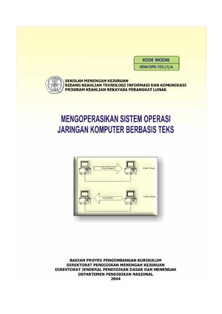 Mengoperasikan sistem operasi jaringan komputer