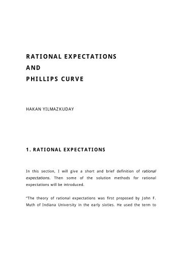 adaptive expectations and rational expectations Adaptive expectations hypothesis in economics it points out why the rational expectations hypothesis was embraced by the economics profession without. adaptive expectations and rational expectations Adaptive expectations hypothesis in economics it points out why the rational expectations hypothesis was embraced by the economics profession without.