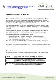 Keyboard shortcuts for windows pdf