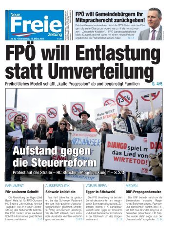 FPÖ will Entlastung statt Umverteilung