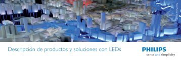 Folleto DescripciÃ³n de productos y soluciones con ... - Philips Lighting