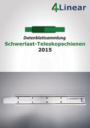 Schwerlast-Teleskopschienen 2015