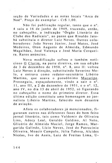 Volume 13 - Fundação Joaquim Nabuco