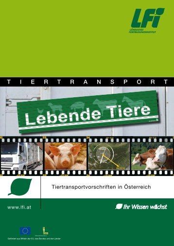 LFI - Tiertransport Broschüre 2012