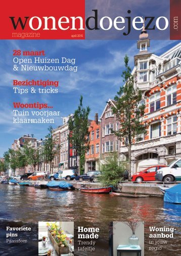 WonenDoeJeZo Noord Nederland, editie April 2015