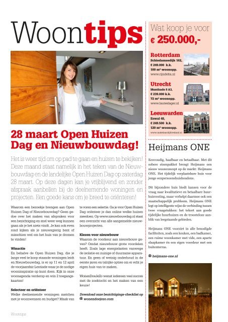 WonenDoeJeZo Noord Nederland, editie April 2015