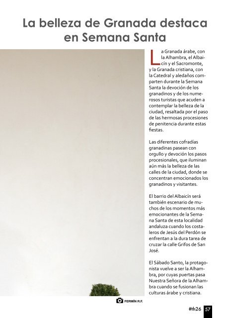 Revista Turismo Humano 26. ESPAÑA EN SEMANA SANTA 2015