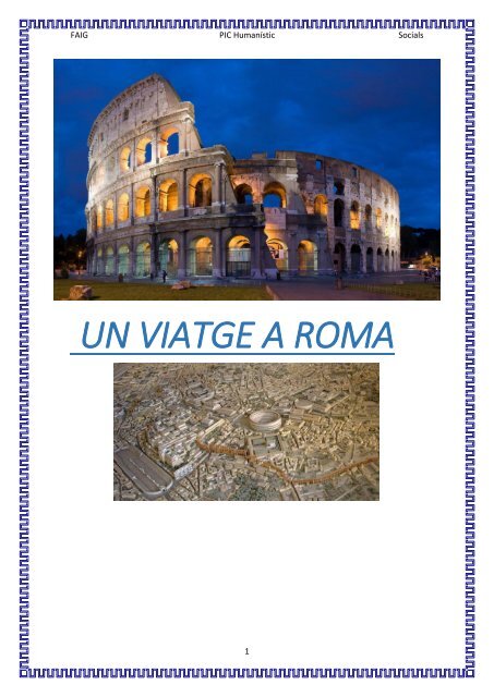 UN VIATGE A ROMA