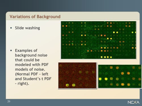 DNA Microarray Image Analysis - University of Illinois at Urbana ...