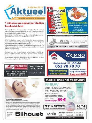 Editie Aalst 4 februari 2015