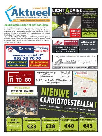 Editie Aalst 4 maart 2015