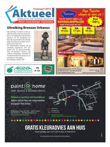 Editie Ninove 14 januari