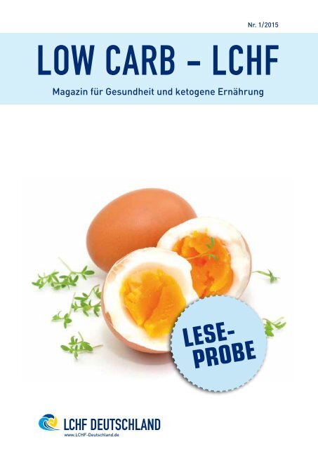 LOW CARB - LCHF Magazin März 2015