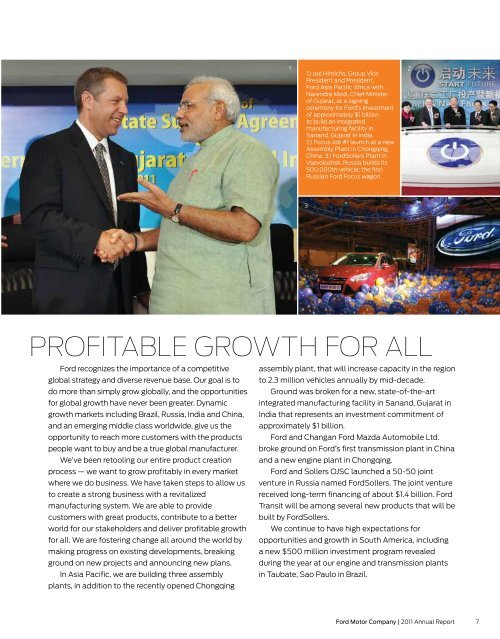 PROFITABLE GROWTH FOR ALL