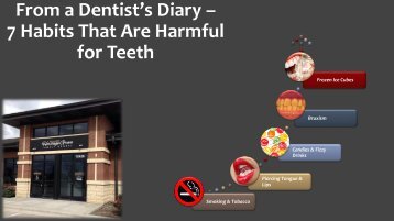 From a Dentist’s Diary – 7 Habits That Are Harmful for Teeth.