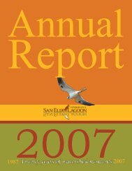 2007 Annual Report - San Elijo Lagoon Conservancy