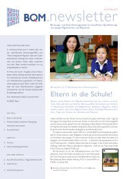 Newsletter 2010/1 - BQM