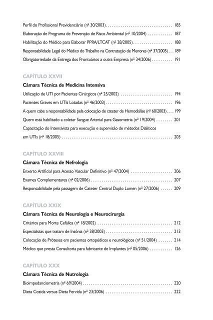 Pareceres Selecionados (CÃ¢maras TÃ©cnicas) - Cremers