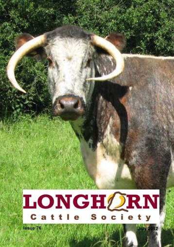 Newsletter No. 76 - Longhorn Cattle Society