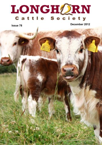 Newsletter No. 78 Longhorn News : December 2012