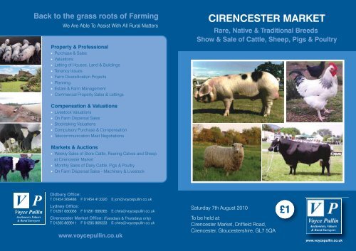 cirencester market - Longhorn Cattle Society