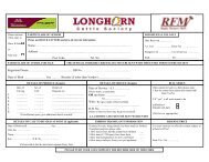 Entry form - Longhorn Cattle Society