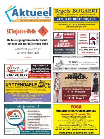 Editie Aalst 5 maart 2014