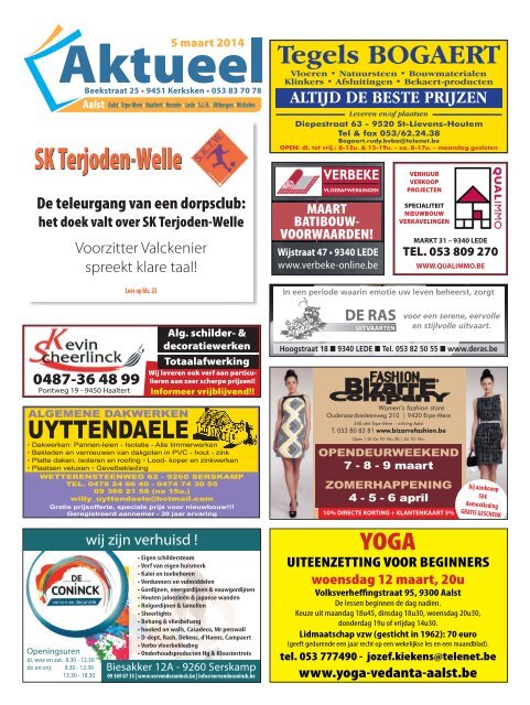 Editie Aalst 5 maart 2014